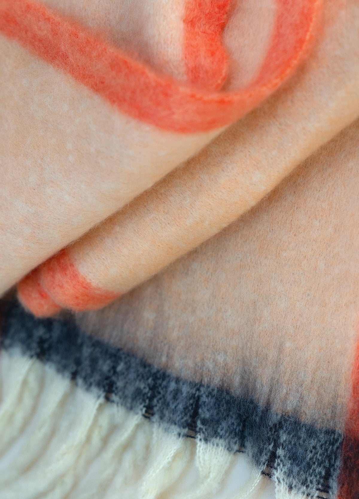 Powder Aria Cosy Scarf - Peach Mix