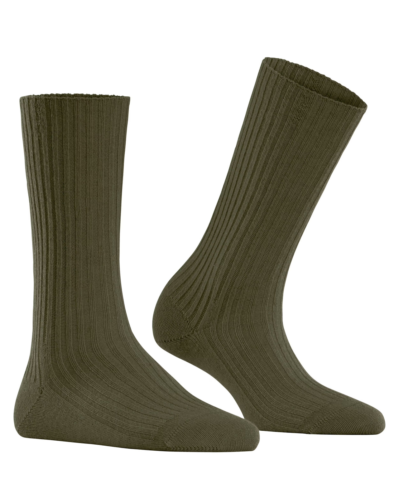 Falke Women Cosy Wool Boot Socks - Artichoke