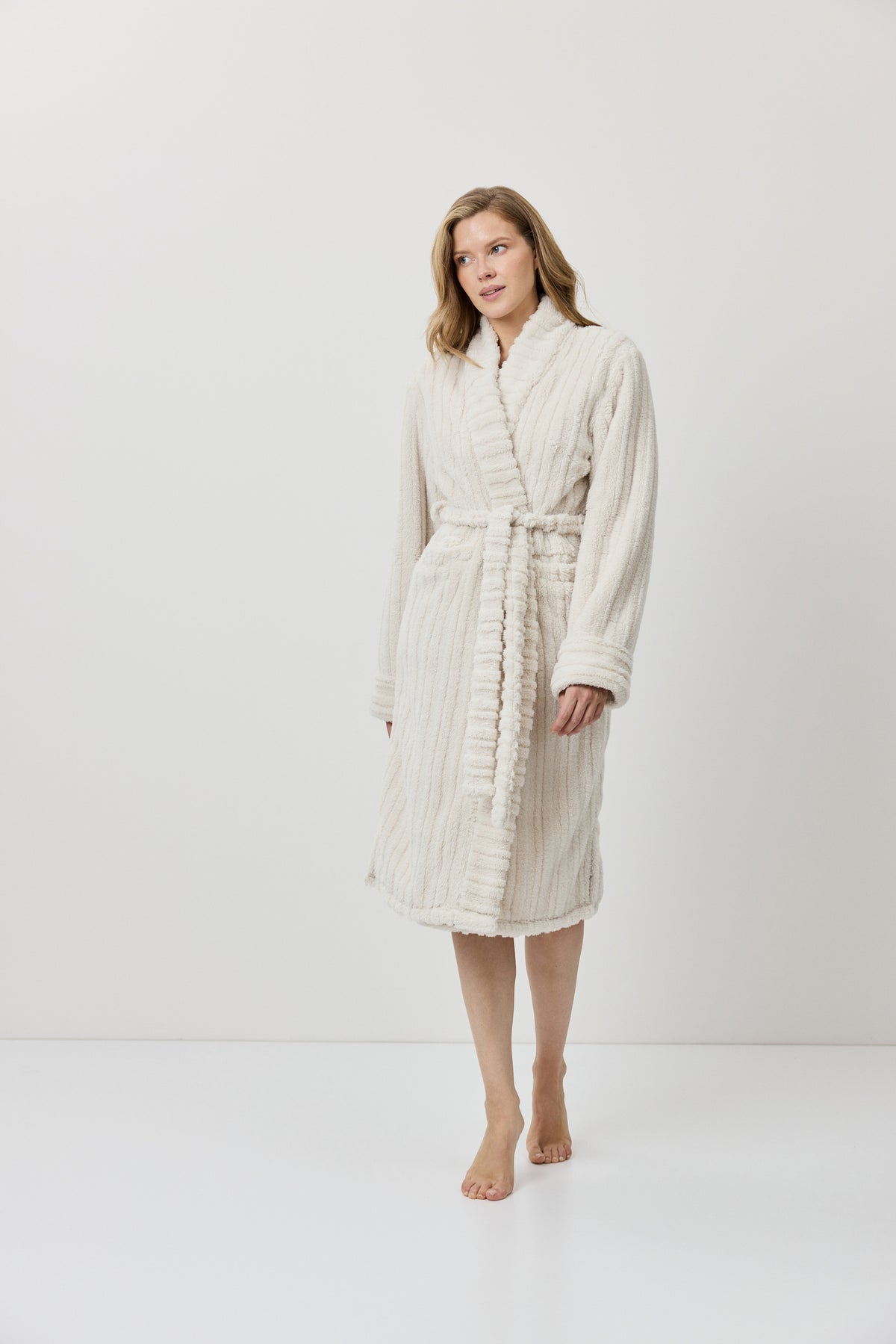 Aruelle Cream Robe
