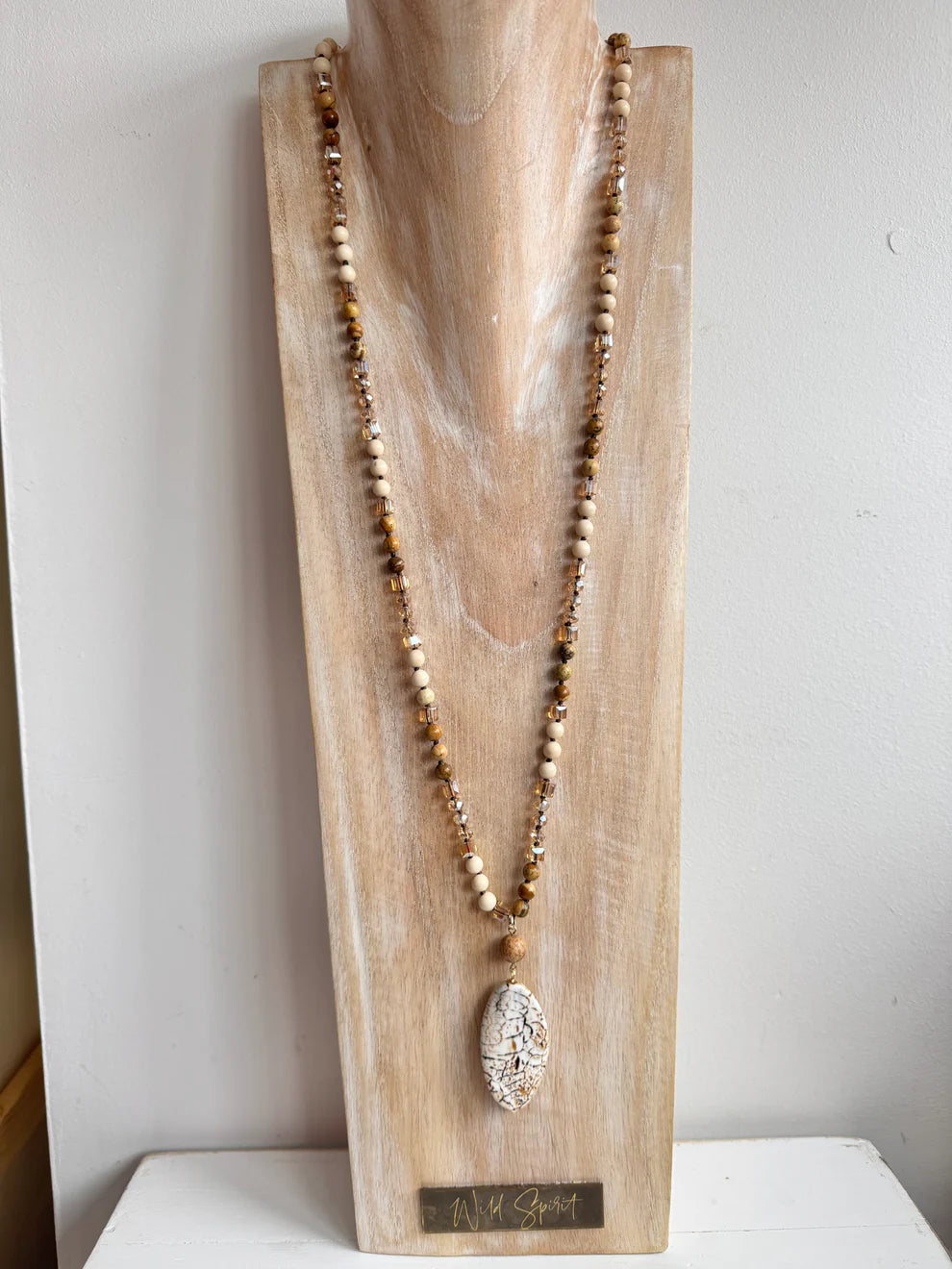 Wild Spirit Cream Coco Necklace