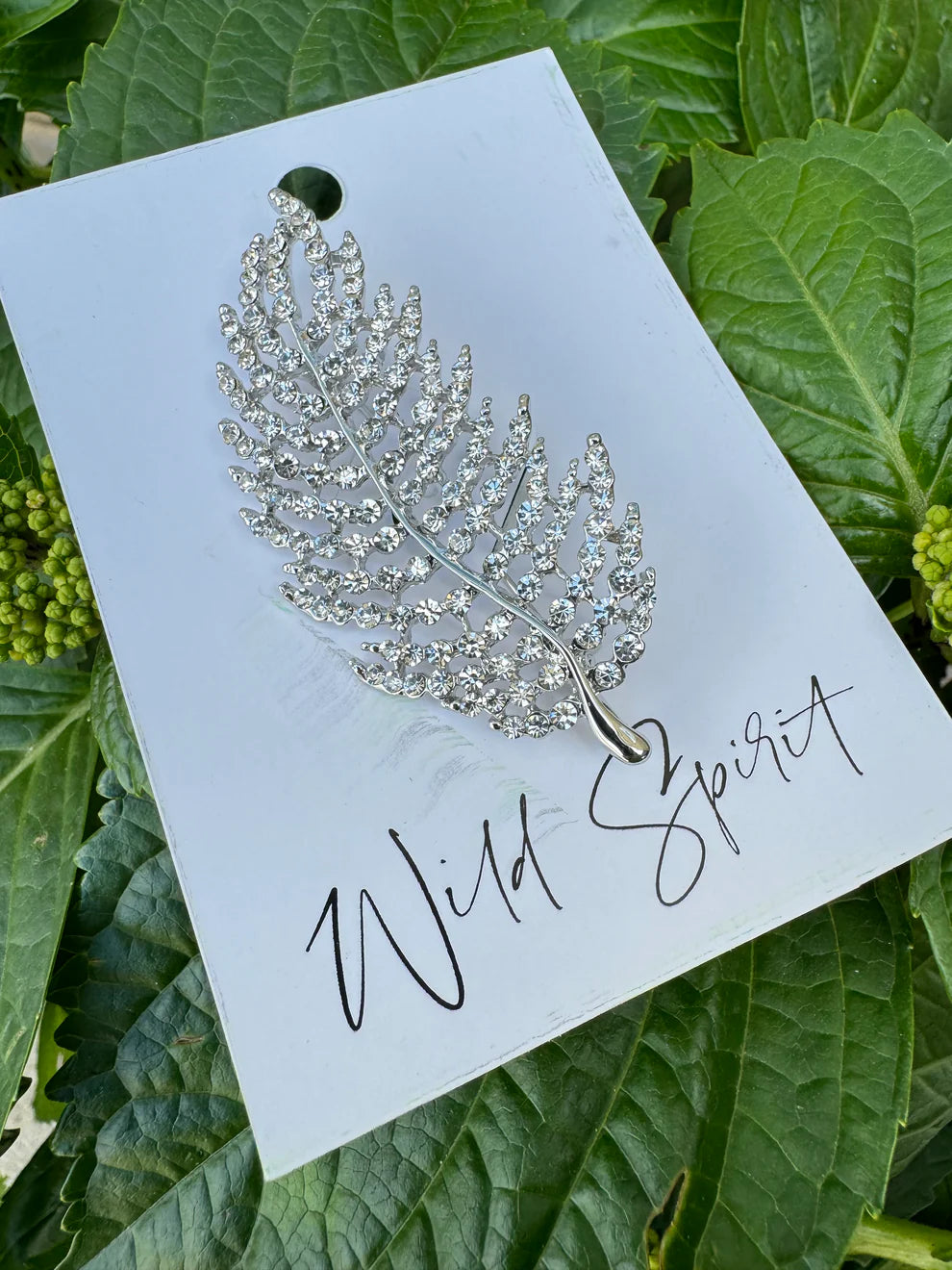 Wild Sprit Feather Brooch