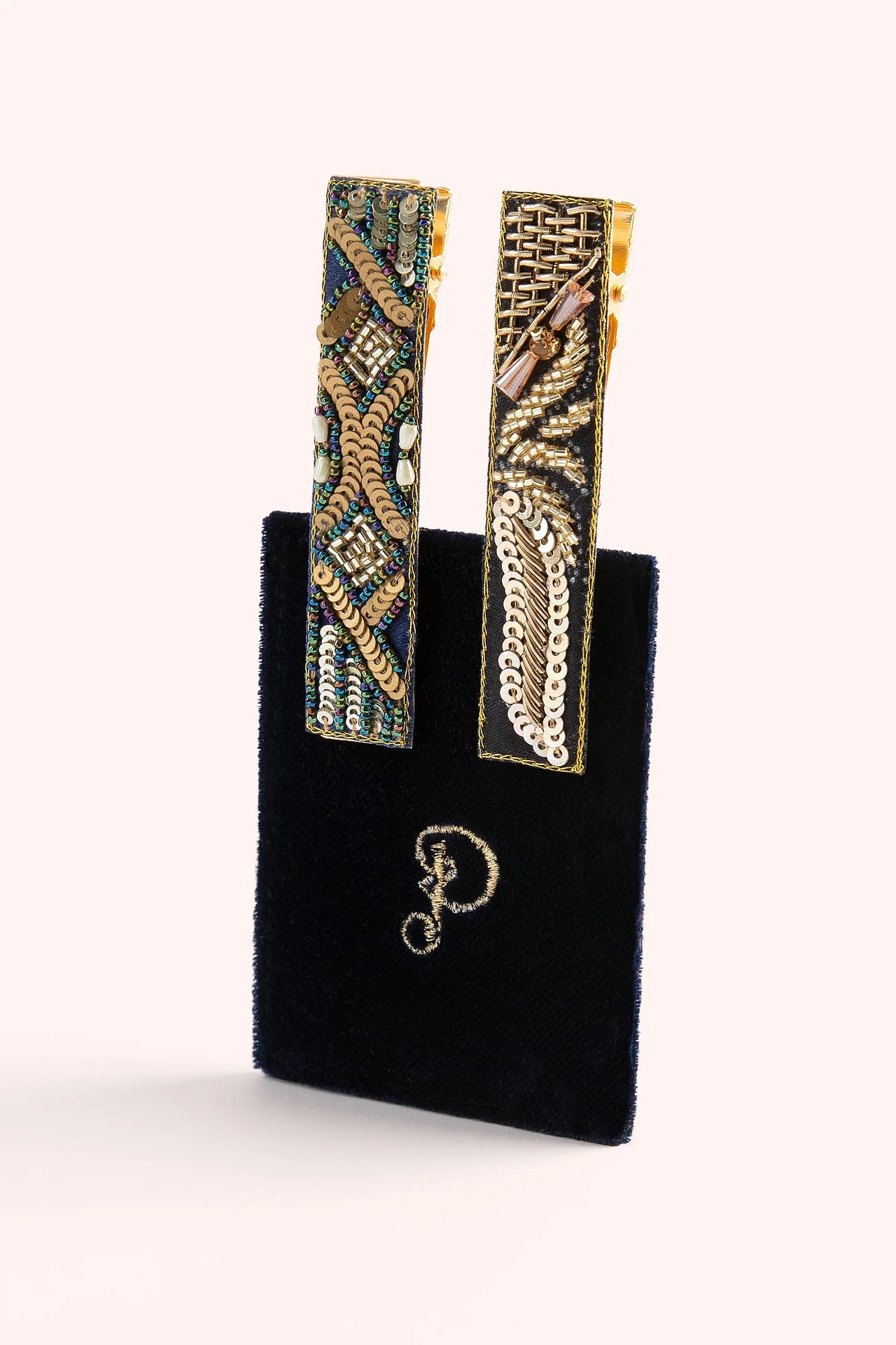 Powder Hair Bars - Midnight 1920's Sparkle
