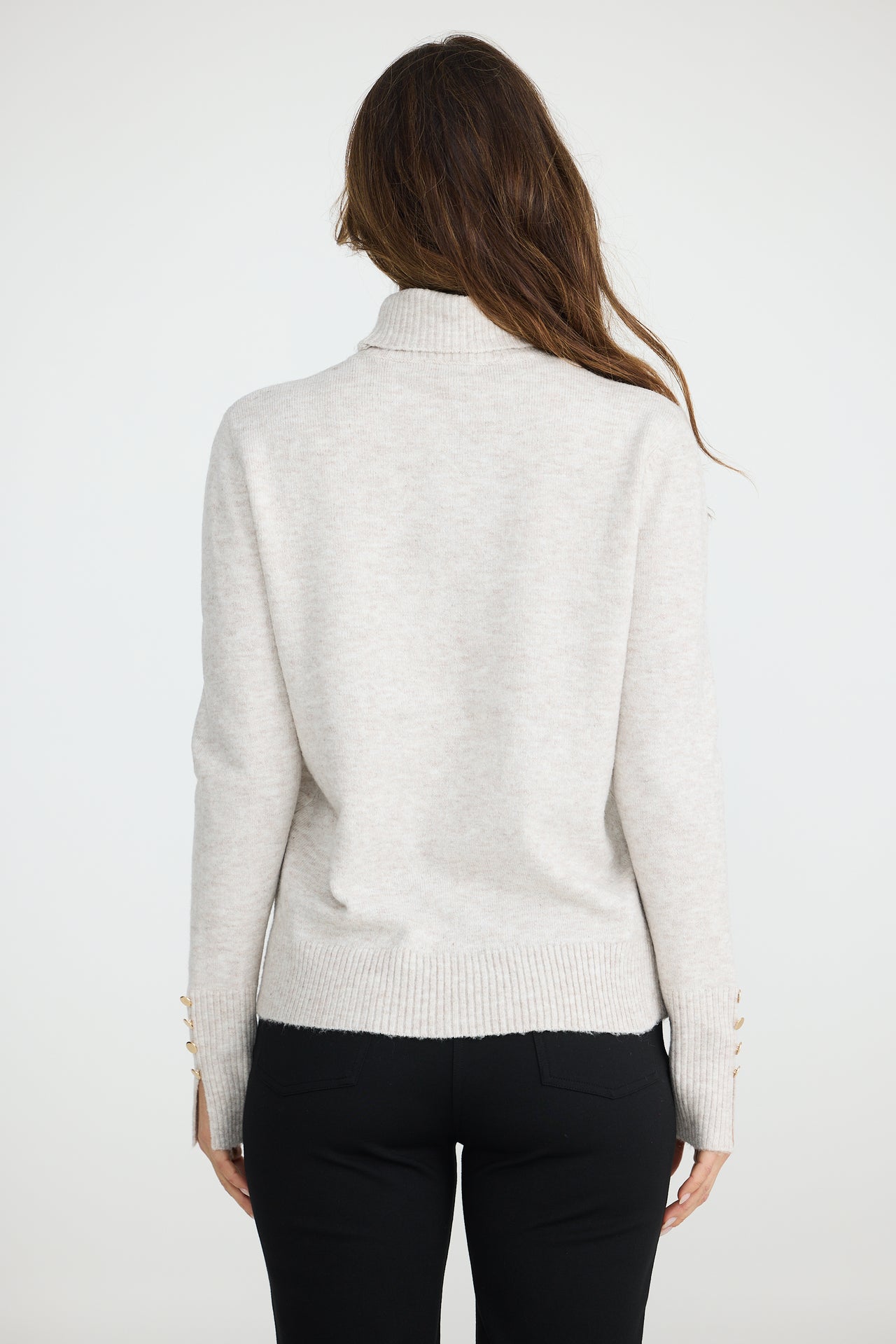 Brave & True Pilot Knitted Jumper - Oat Marle