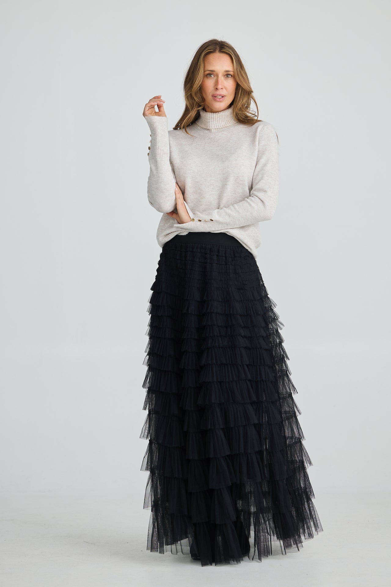 Brave & True Chance Skirt - Black