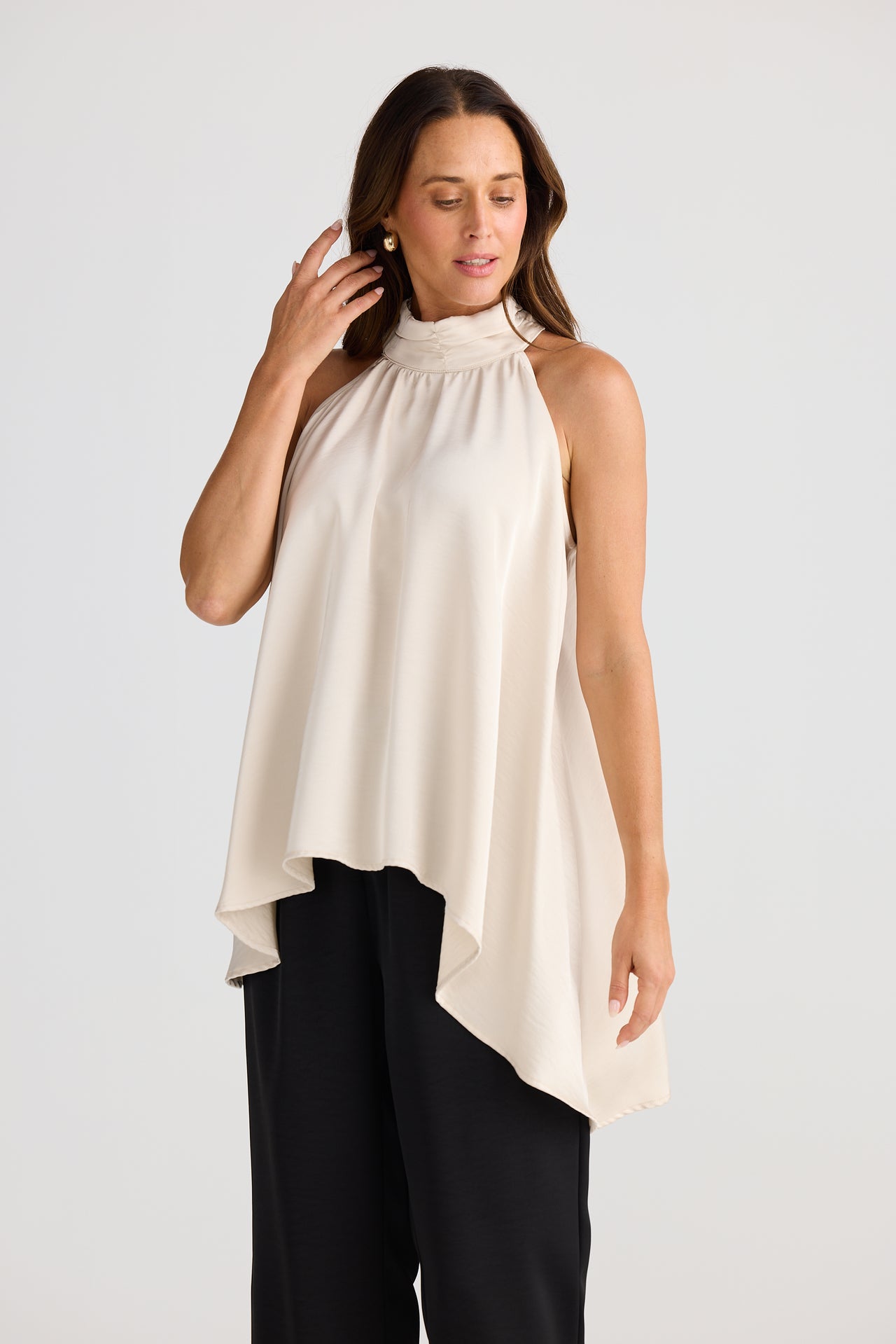 Brave & True Jewell Top - Oyster