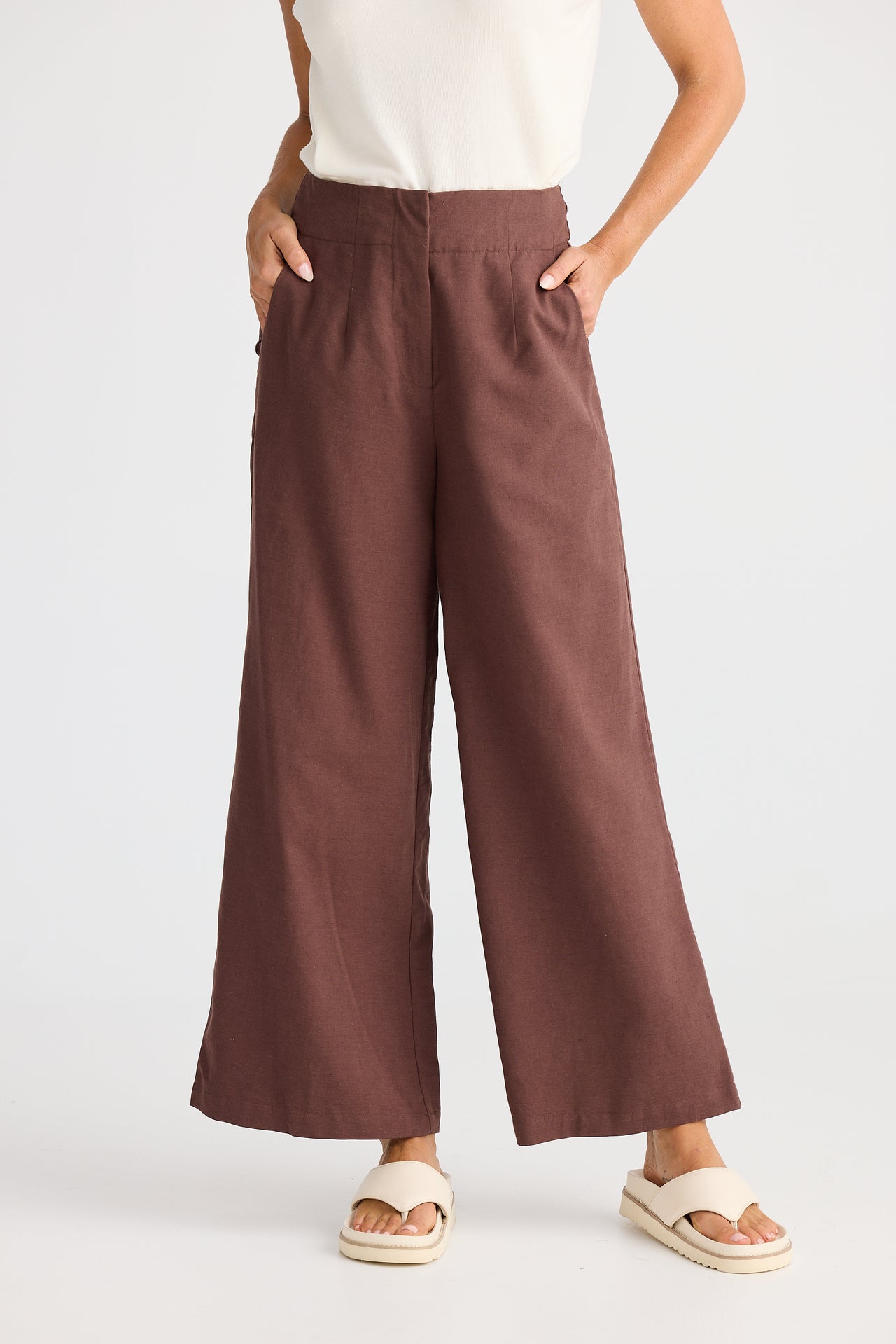 Brave & True Dover Trousers - Chocolate
