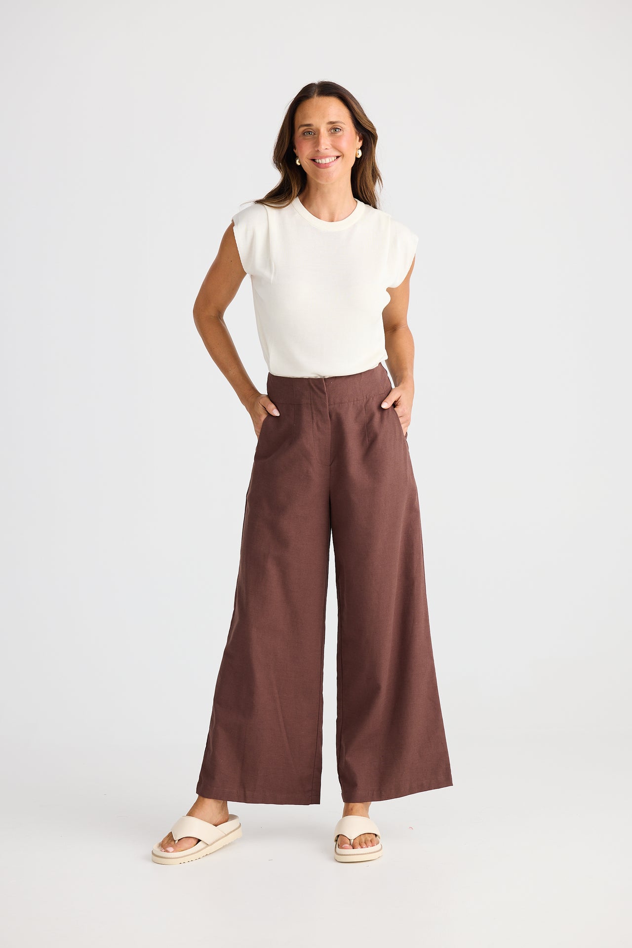 Brave & True Dover Trousers - Chocolate