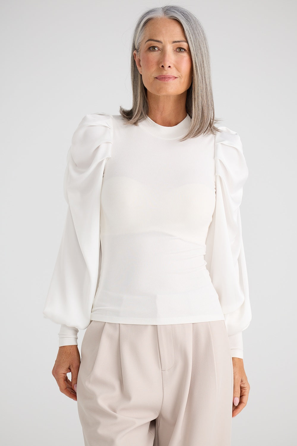 Brave & True Elisabeth Top Ivory
