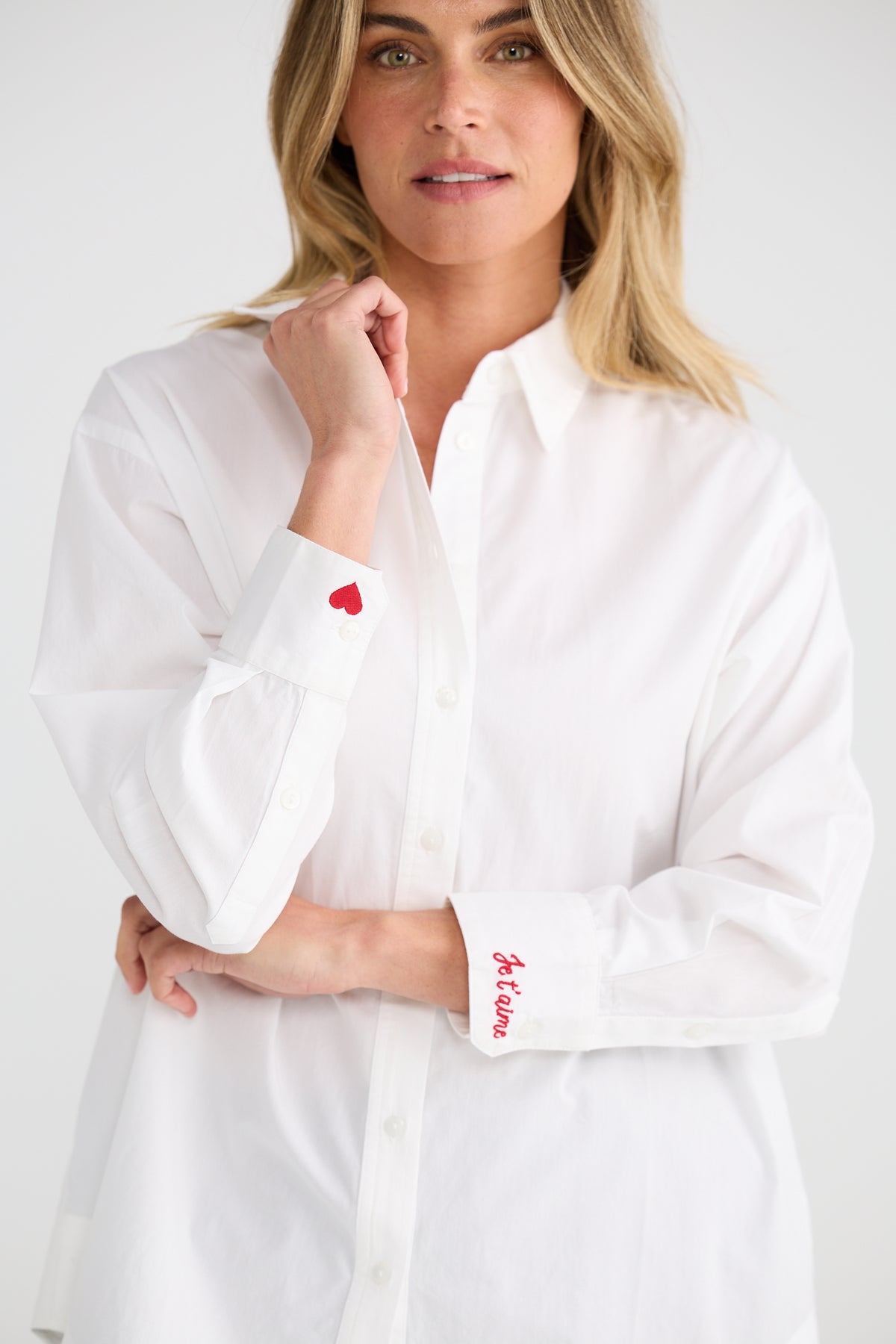 Brave & True GEMMA White Shirt
