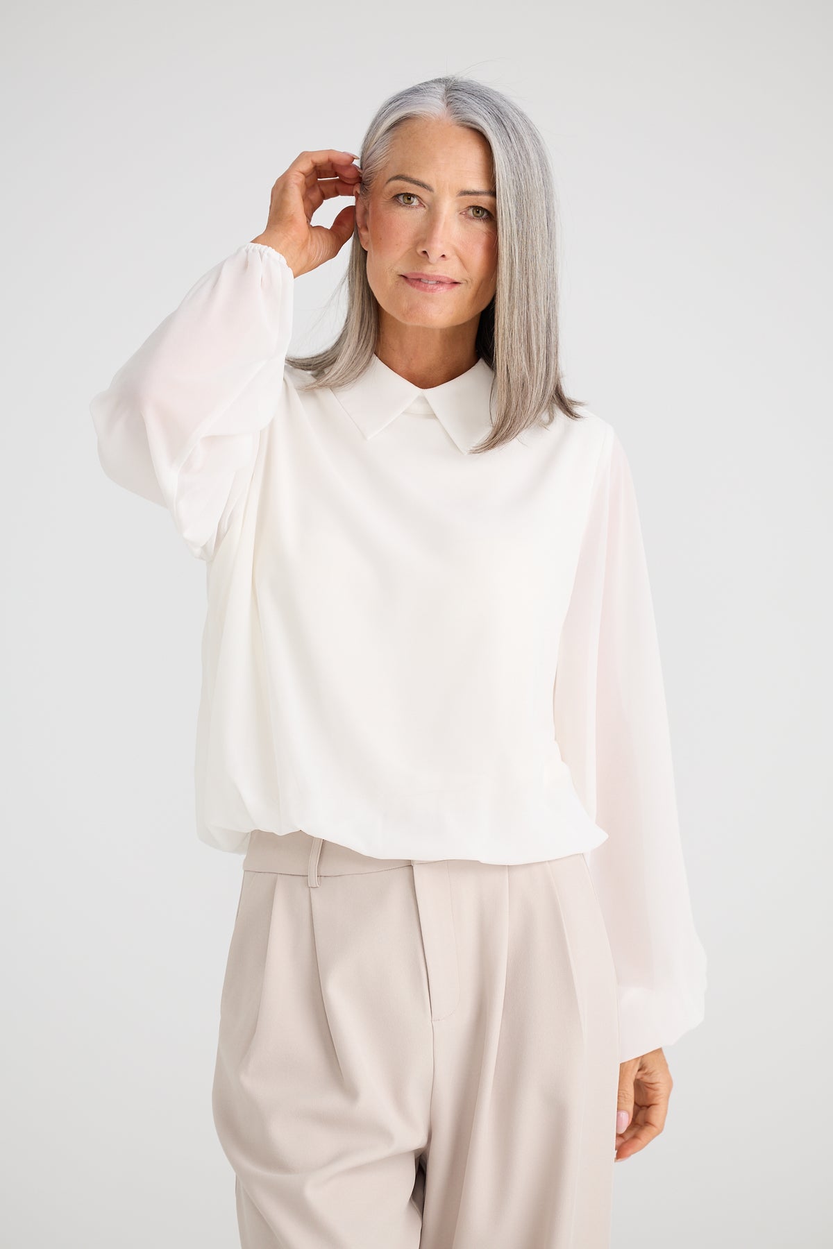 Brave & True Gwyneth Ivory Top