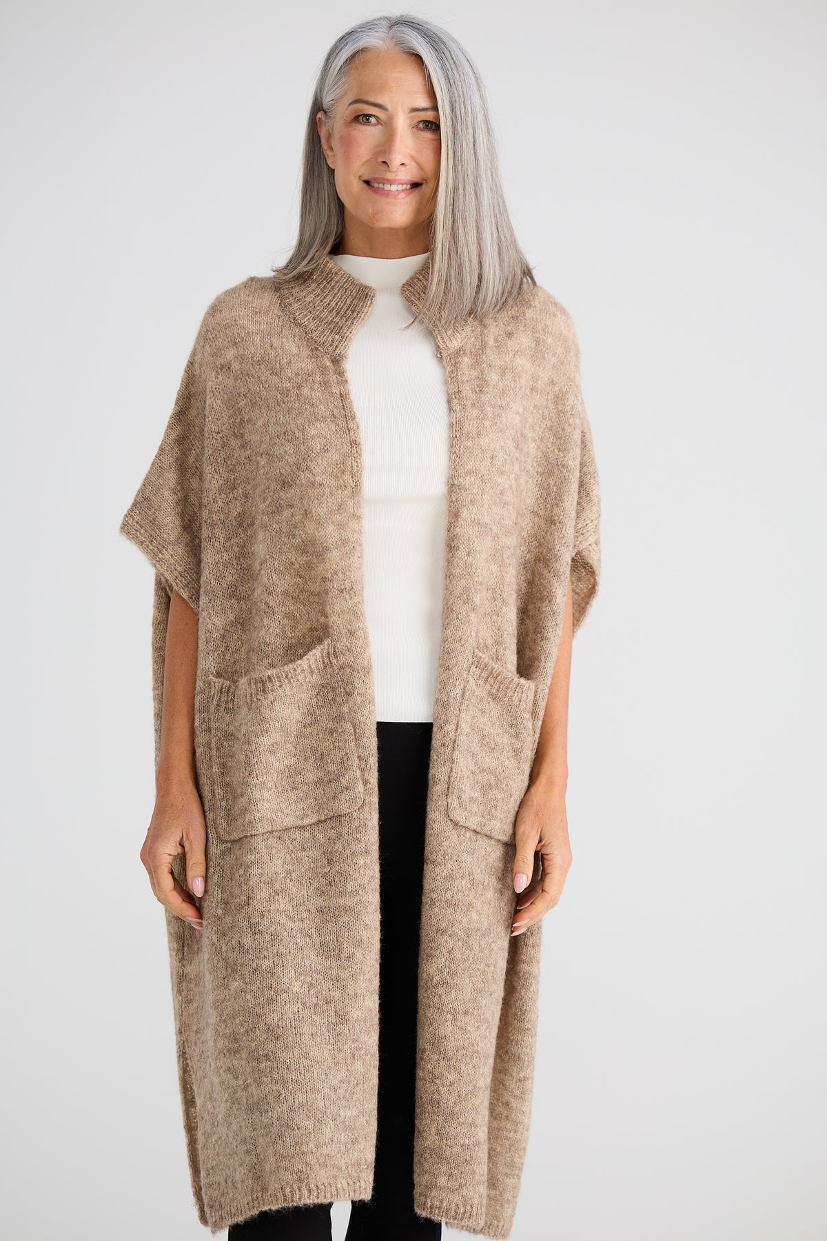 Brave & True Phoenix Oat Knit Cardigan