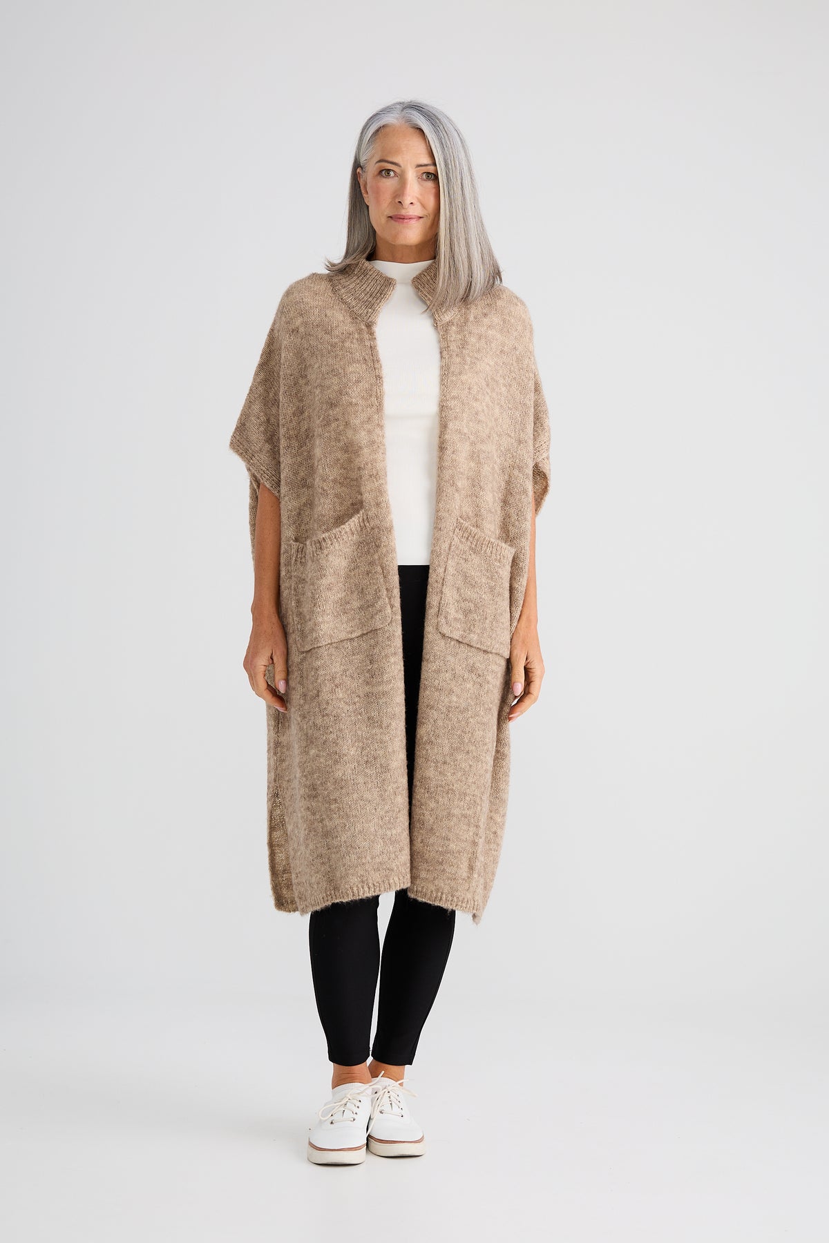 Brave & True Phoenix Oat Knit Cardigan