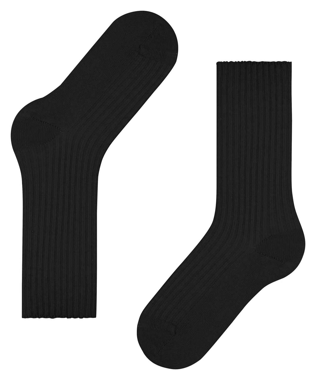 Falke Women Cosy Wool Boot Socks - Black