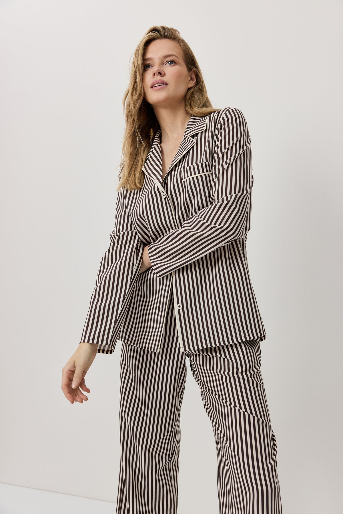 Aruelle Stripe Pyjama Set