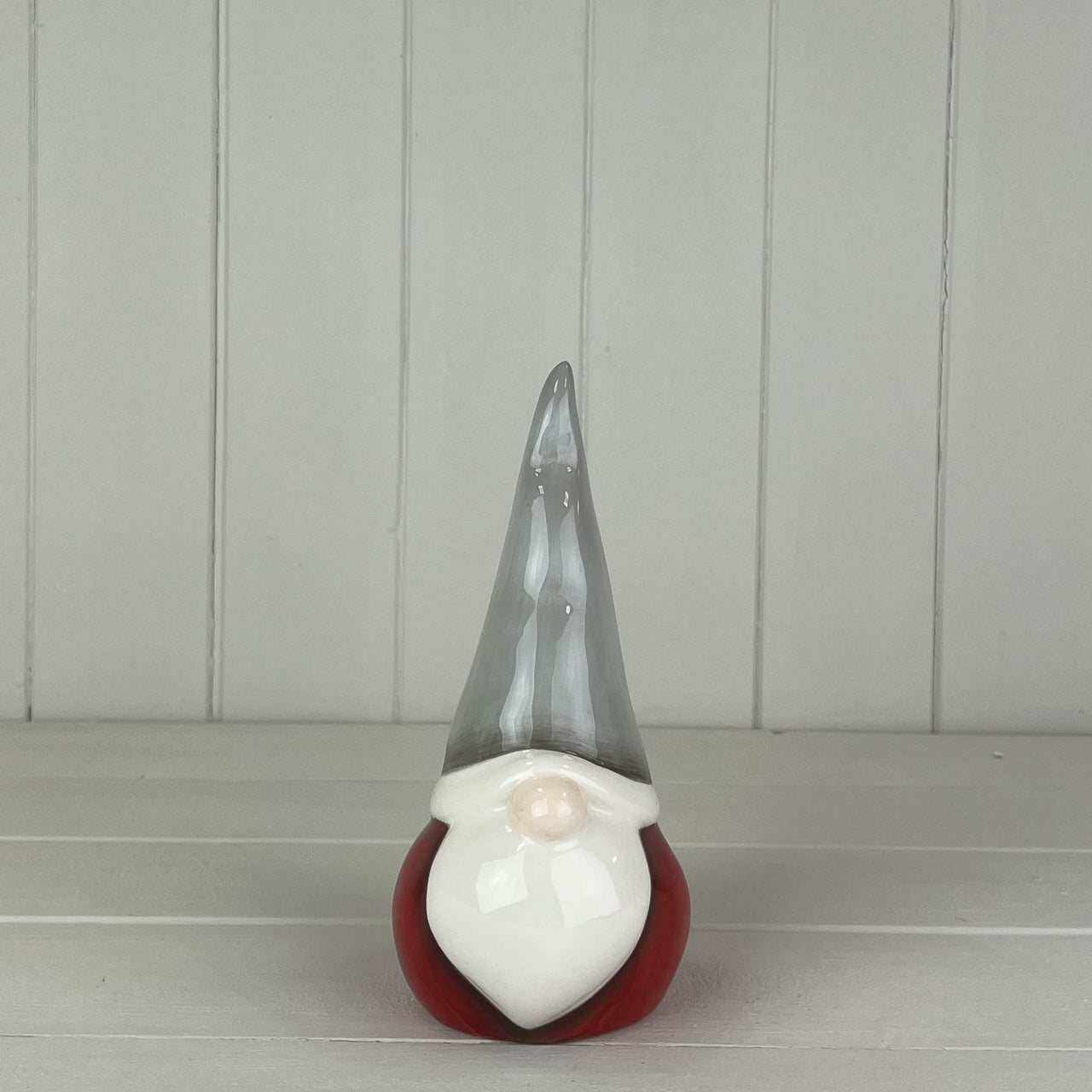 Satchville Red/Grey Ceramic Gonk