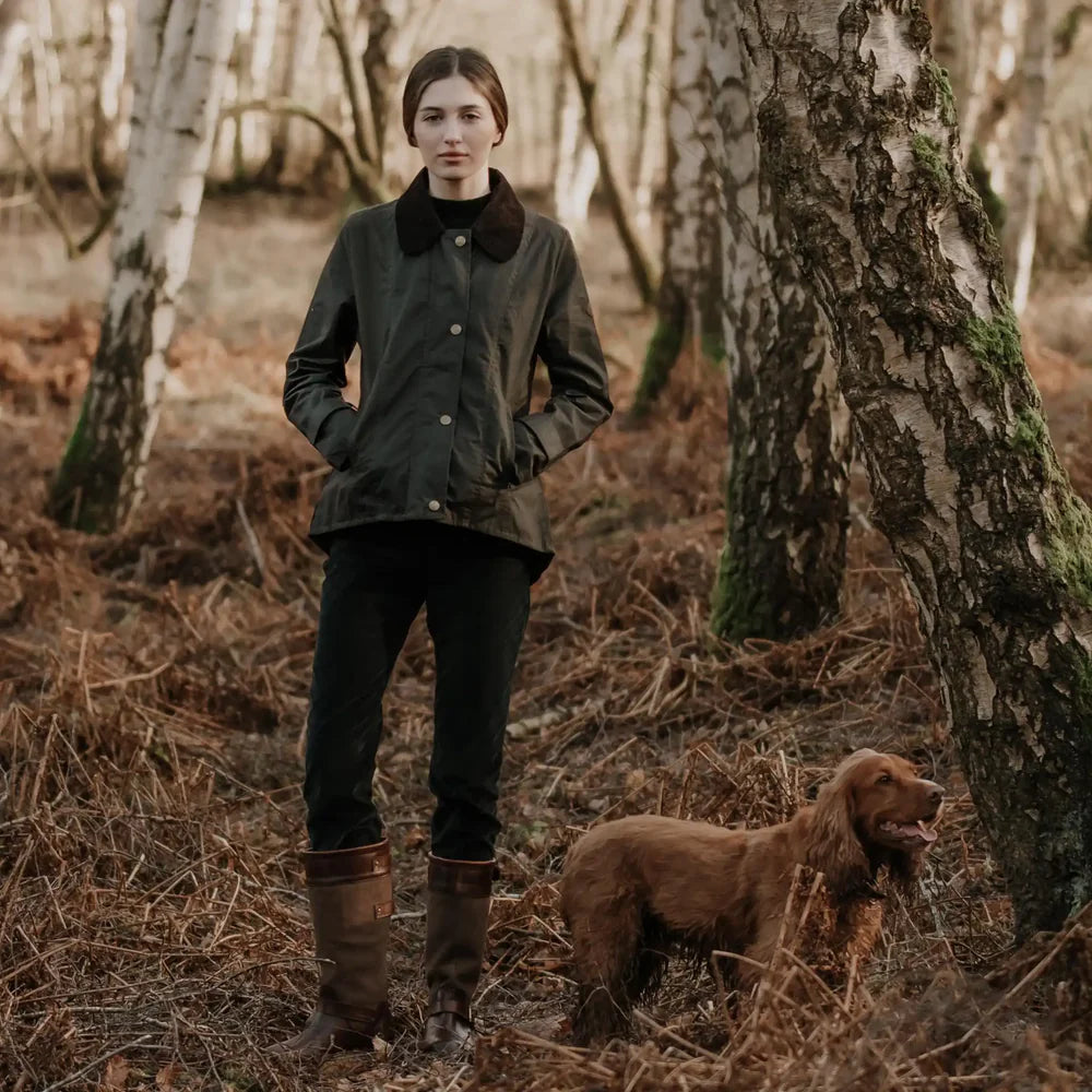 Welligogs Cambridge Khaki Dry Wax Jacket