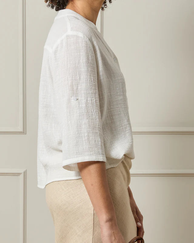 Chalk Natalie Shirt - Off White