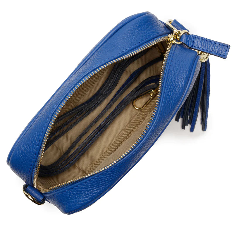 Elie Beaumont Crossbody Cobalt Handbag