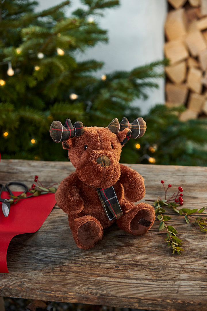 Barbour Dog Reindeer Toy - Brown/Classic