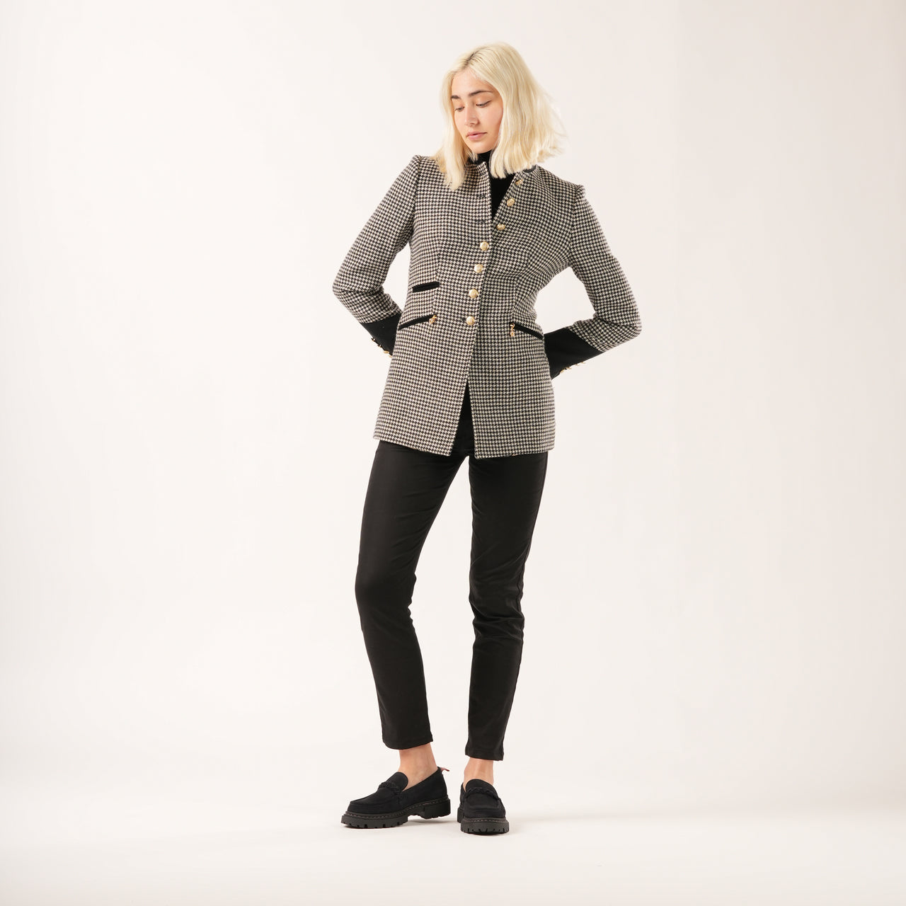Welligogs Knightsbridge Houndstooth Jacket