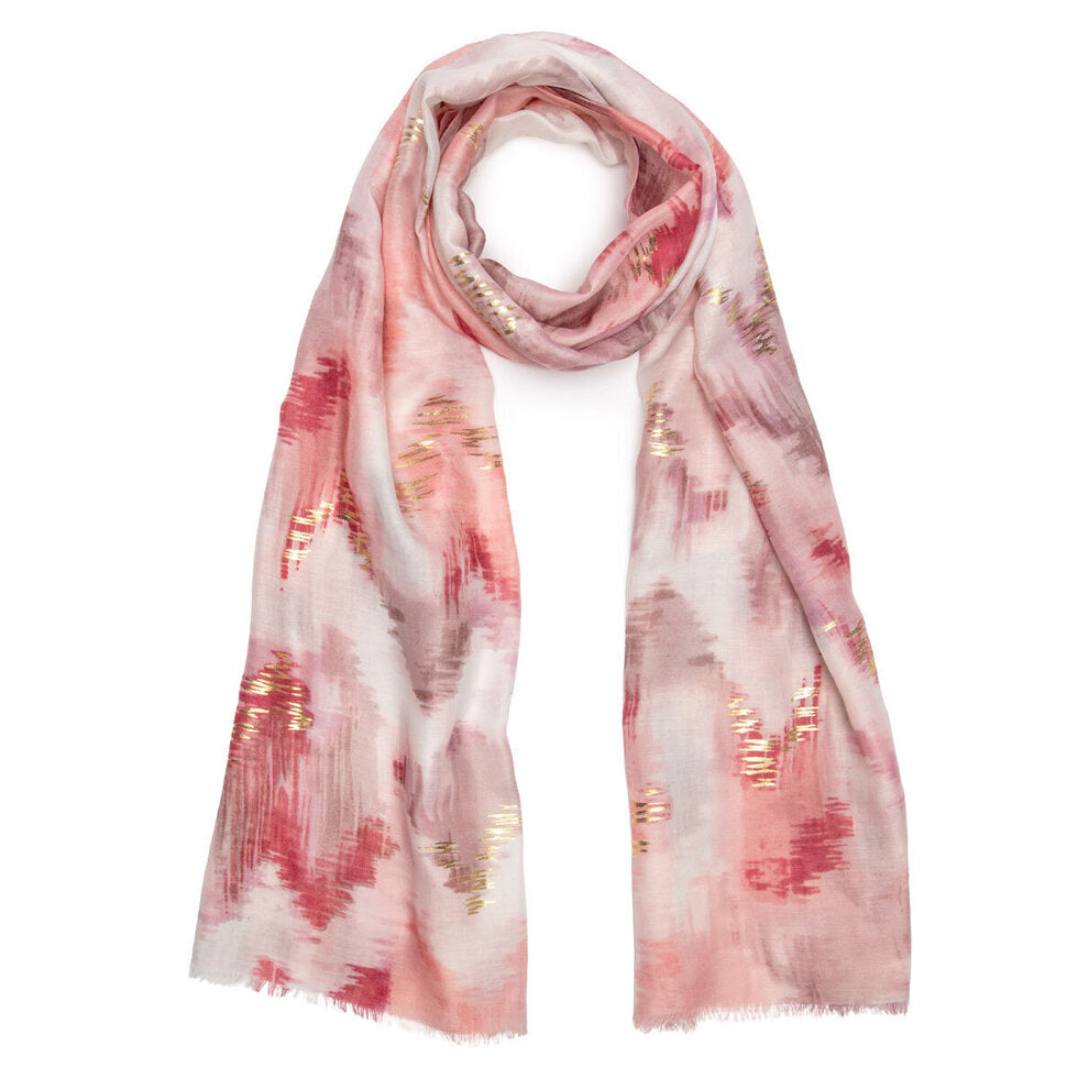 Elie Beaumont Light Weight Scarf - Sorbet Quartz