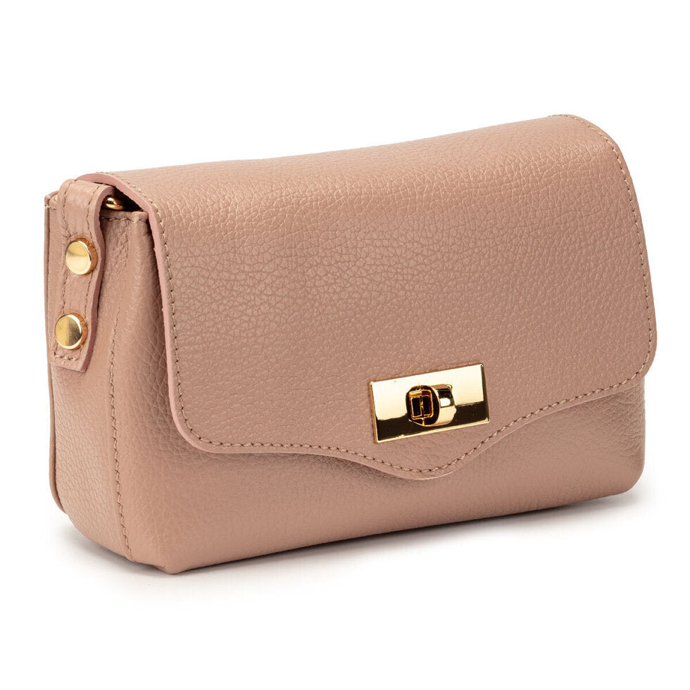 Elie Beaumont Twist Handbag - Blush