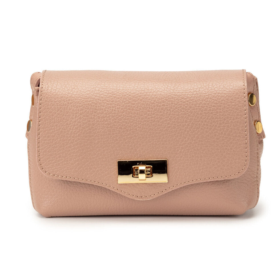 Elie Beaumont Twist Handbag - Blush