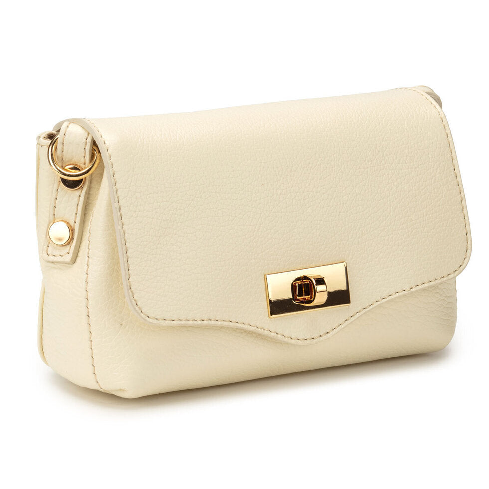 Elie Beaumont Twist Handbag - Ivory