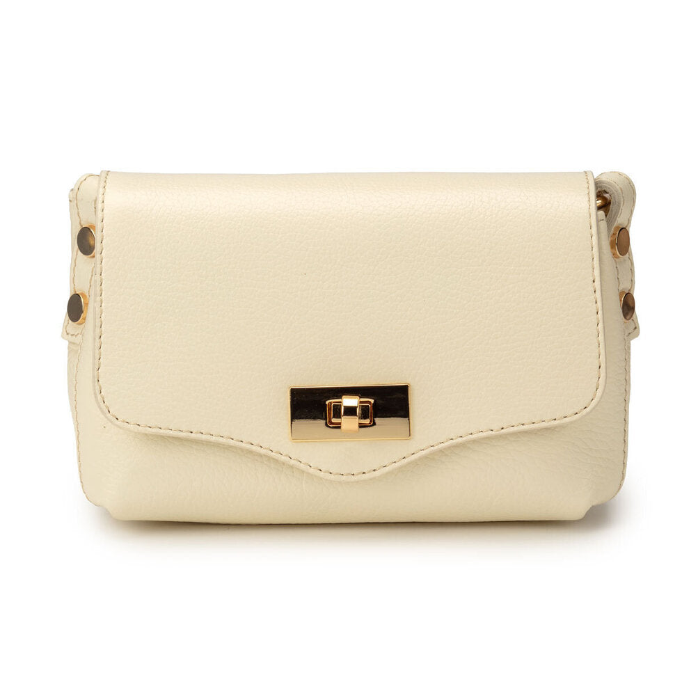 Elie Beaumont Twist Handbag - Ivory