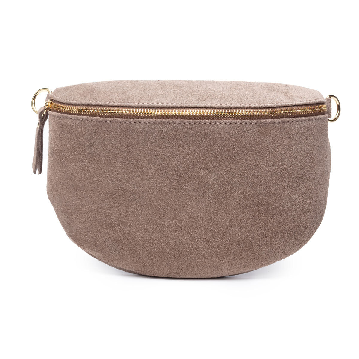 Elie Beaumont Suede Slingbag Handbag -  Taupe