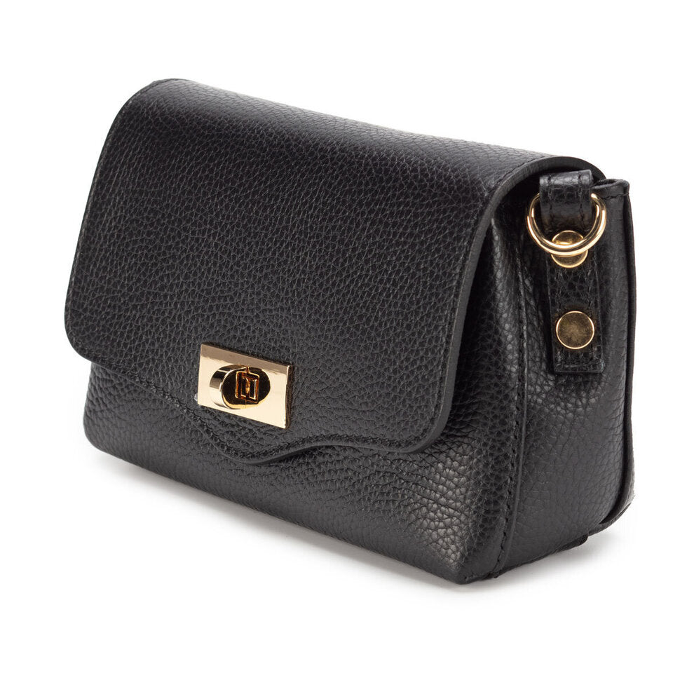 Elie Beaumont Twist Handbag - Black