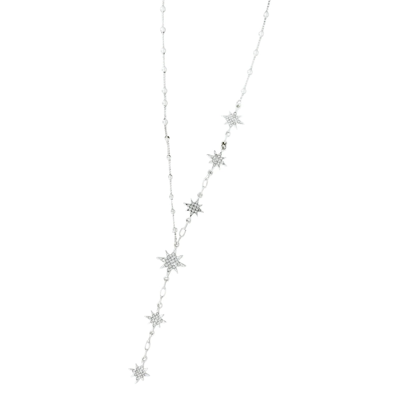Envy Stars Necklace Silver