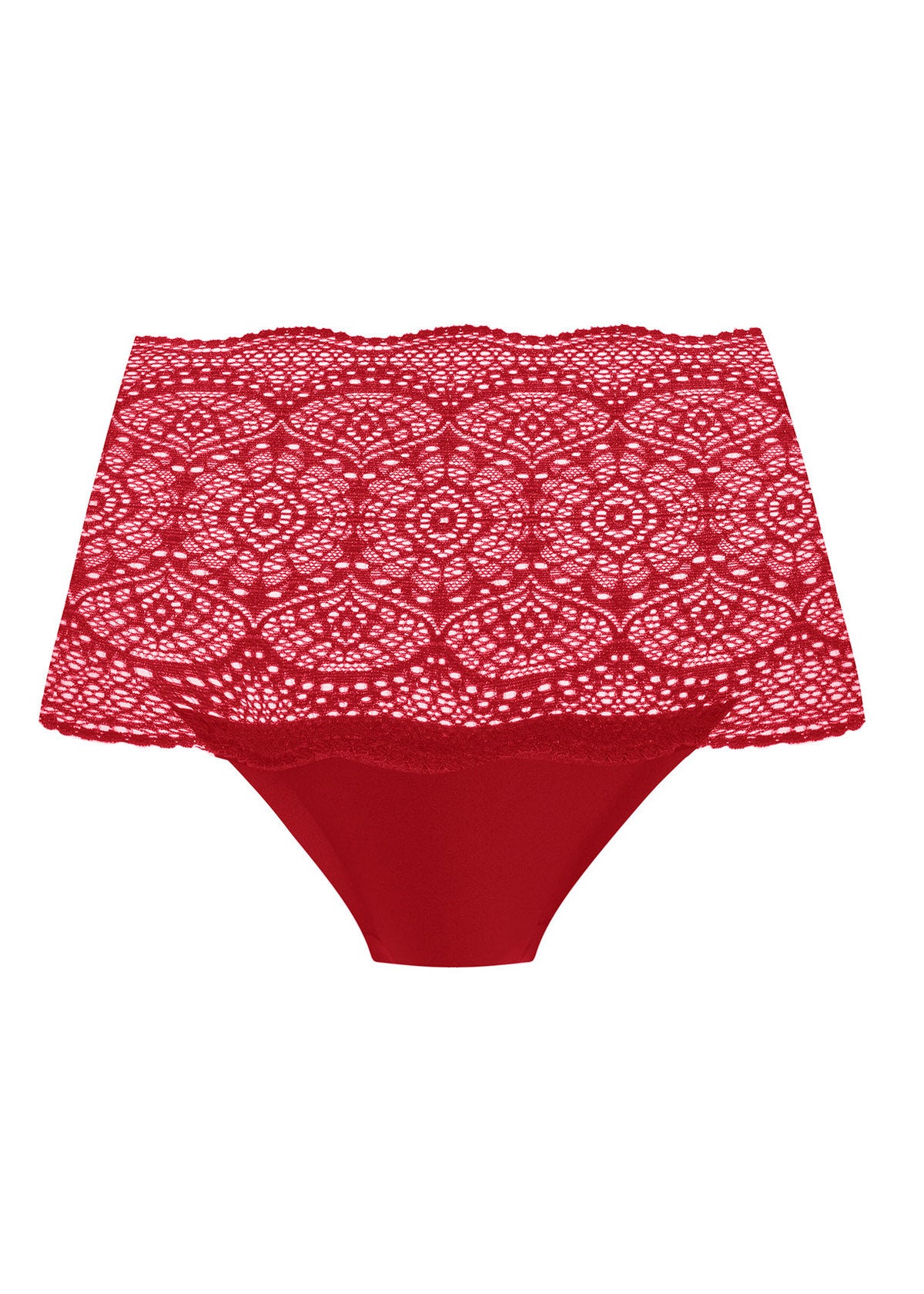 Fantasie Lace Ease Smooth Stretch Lace Red Briefs
