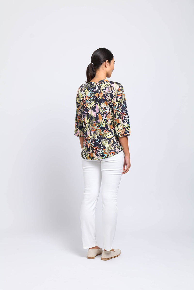 Foil Fuss Celebrity Status Jungle Fever Top