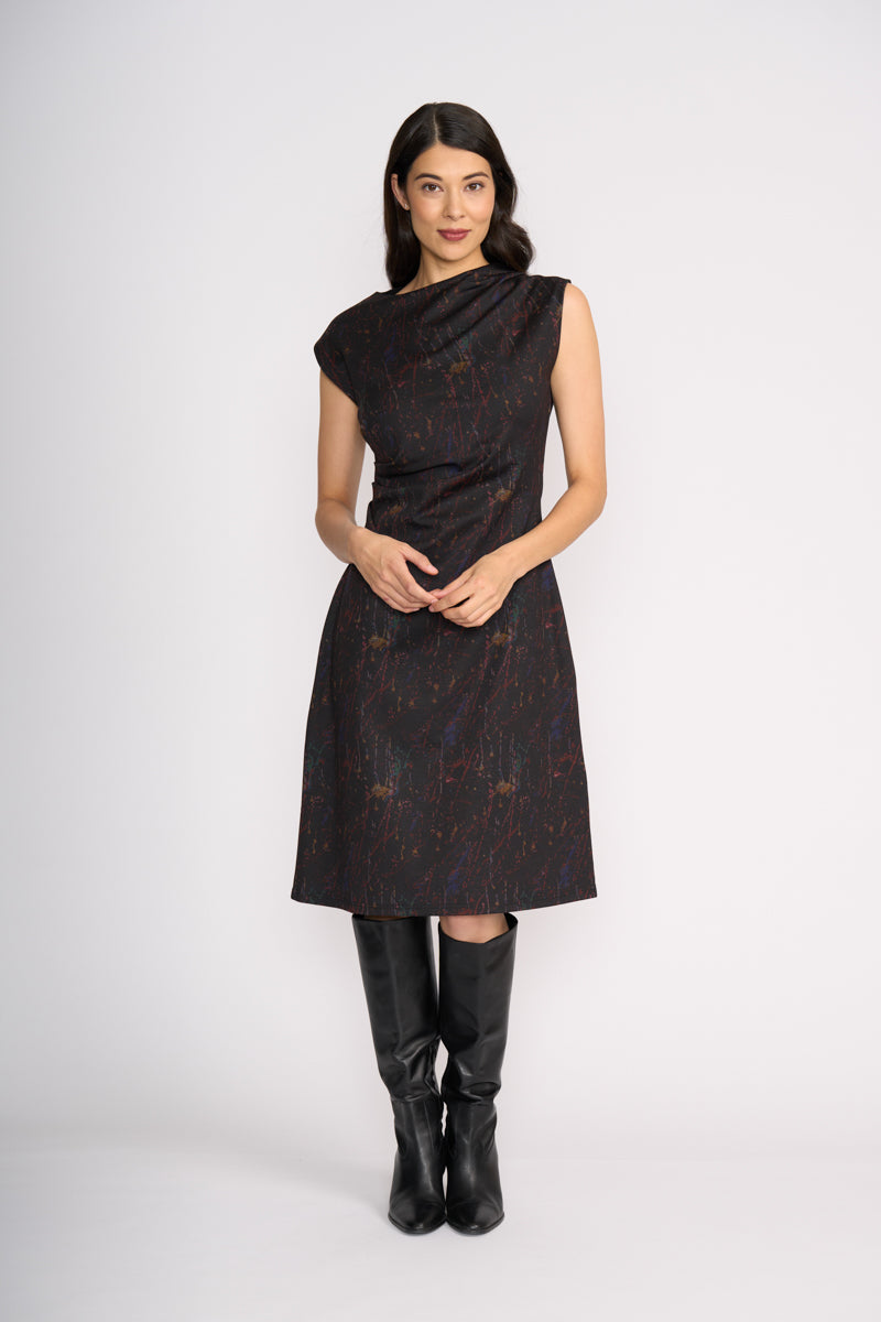 Foil 'Under Wraps' Dress - Artful