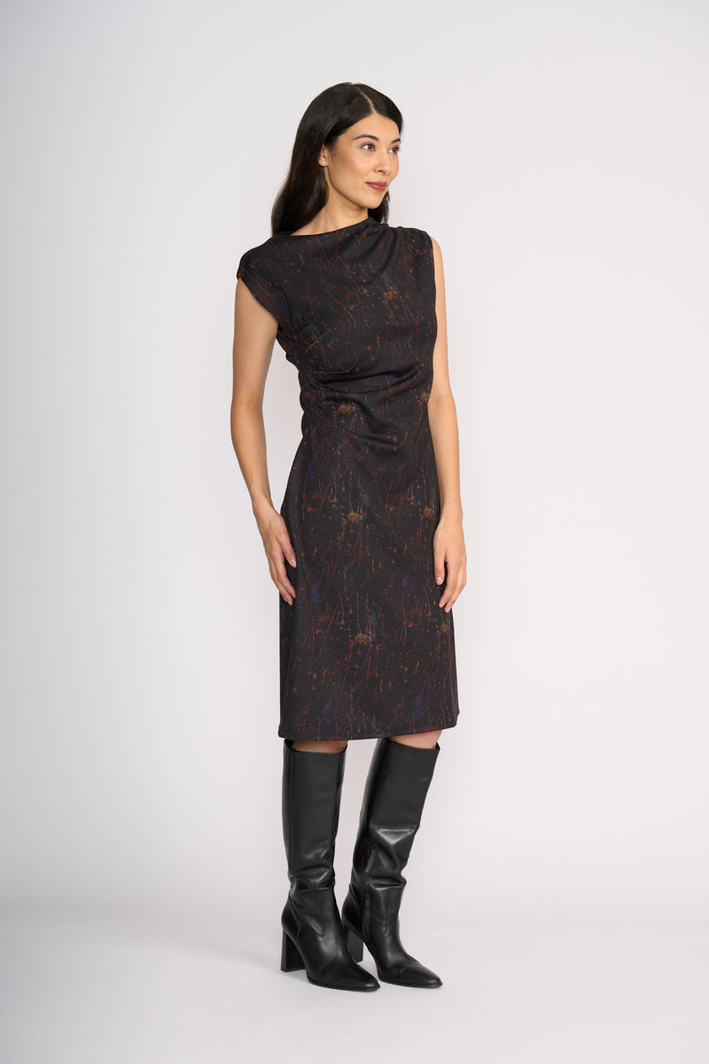 Foil 'Under Wraps' Dress - Artful