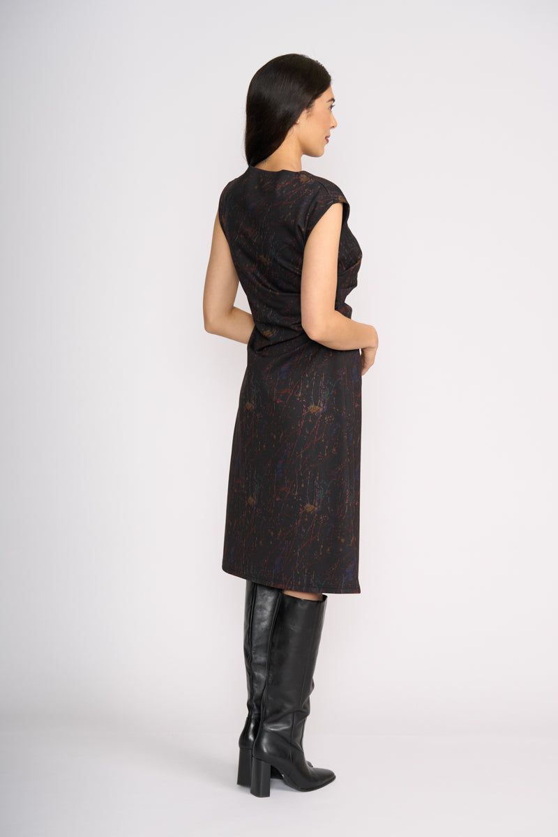 Foil 'Under Wraps' Dress - Artful