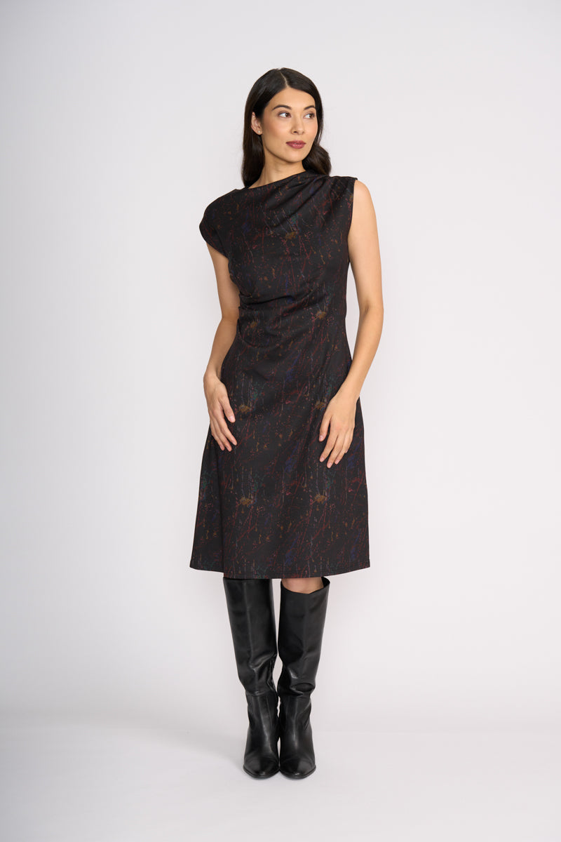 Foil 'Under Wraps' Dress - Artful