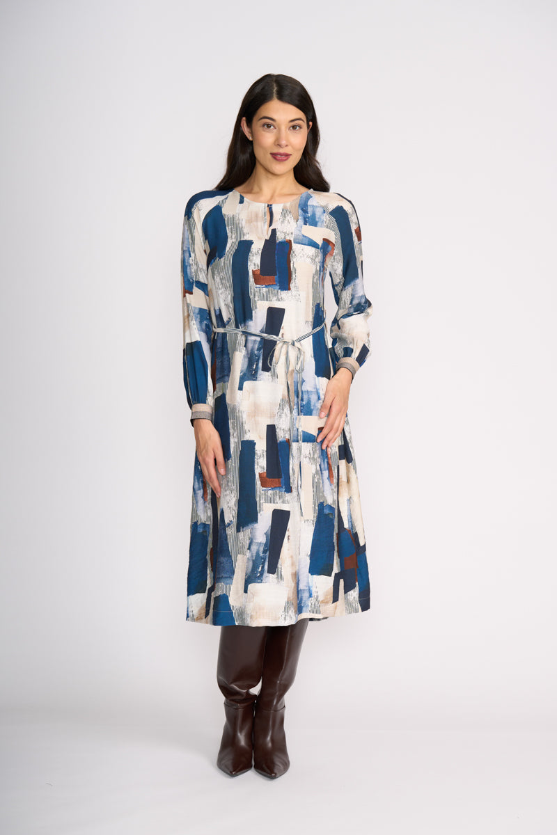 Foil 'Razzle Dazzle' Dress - Modern Art