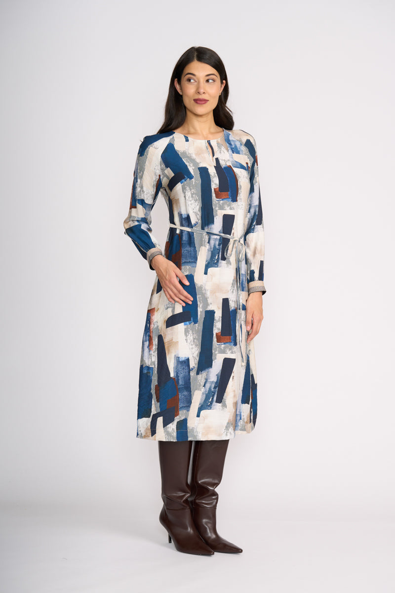 Foil 'Razzle Dazzle' Dress - Modern Art