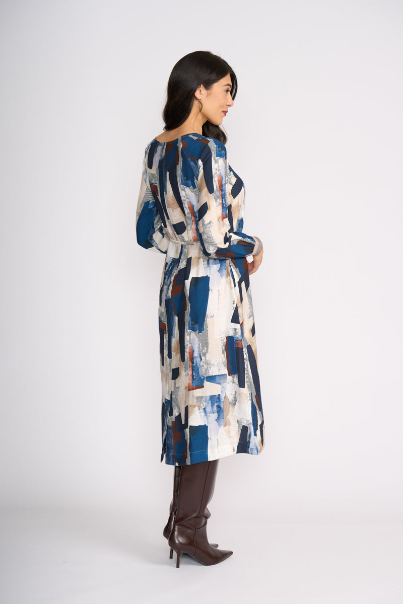 Foil 'Razzle Dazzle' Dress - Modern Art