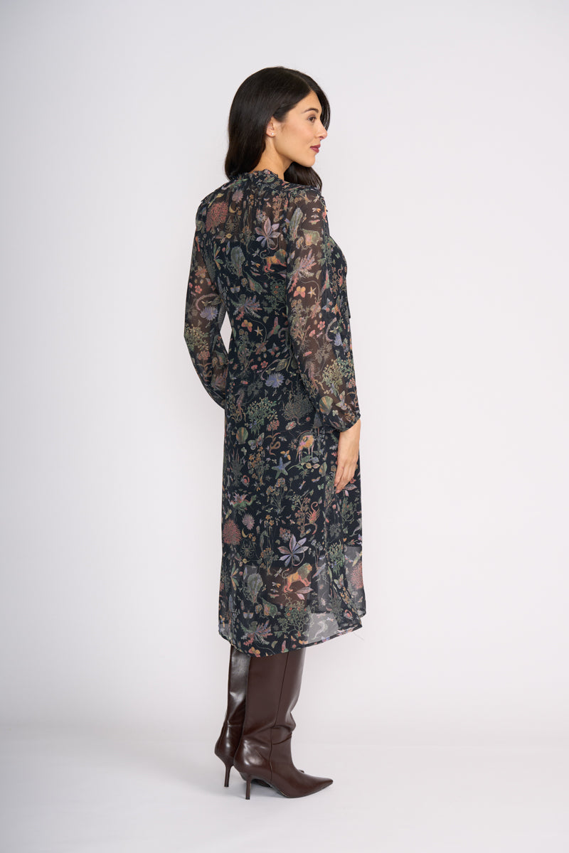 Foil 'Tinder Twirl' Dress - Narnia