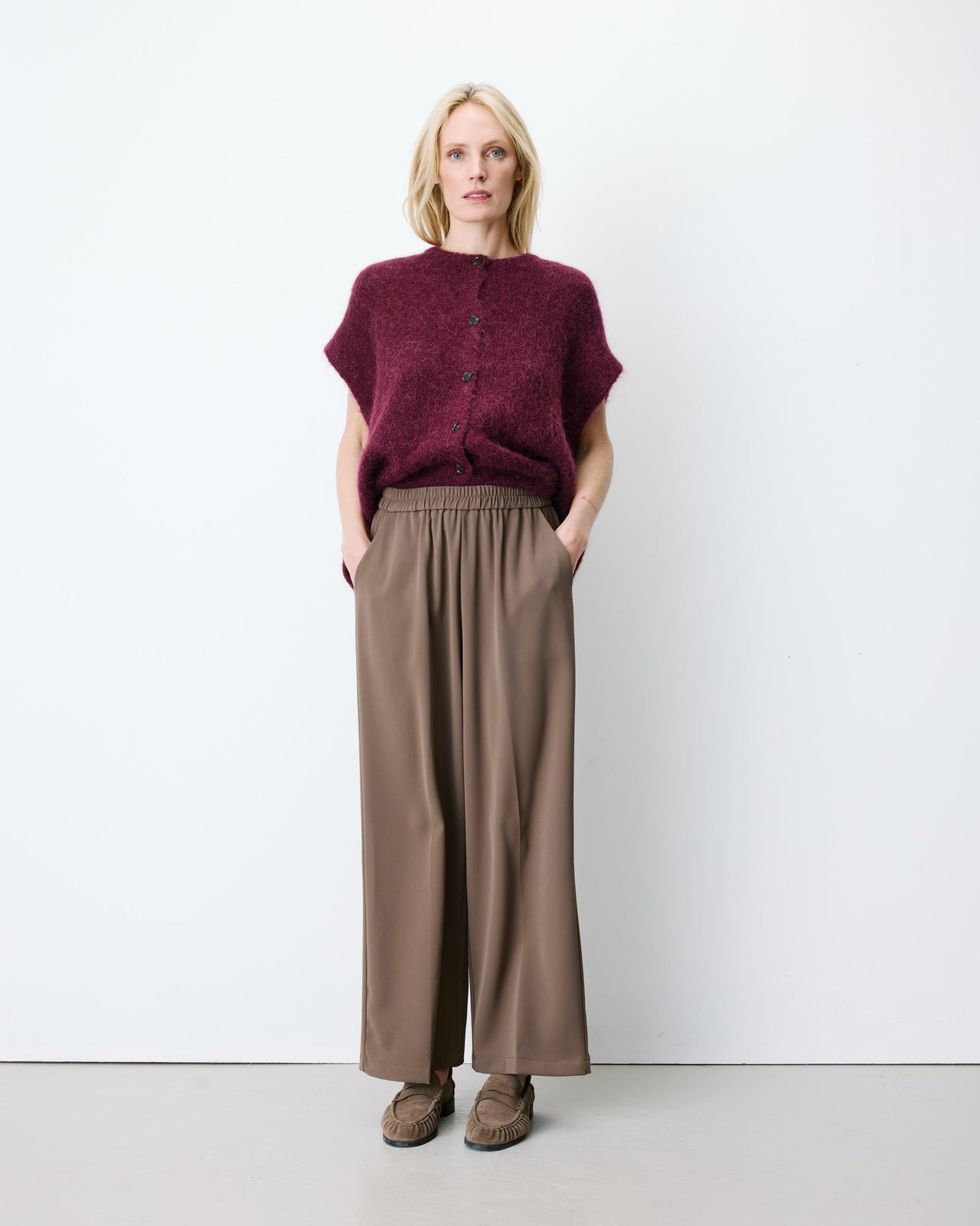 Grace & Mila NOBELESSE Trousers - Taupe