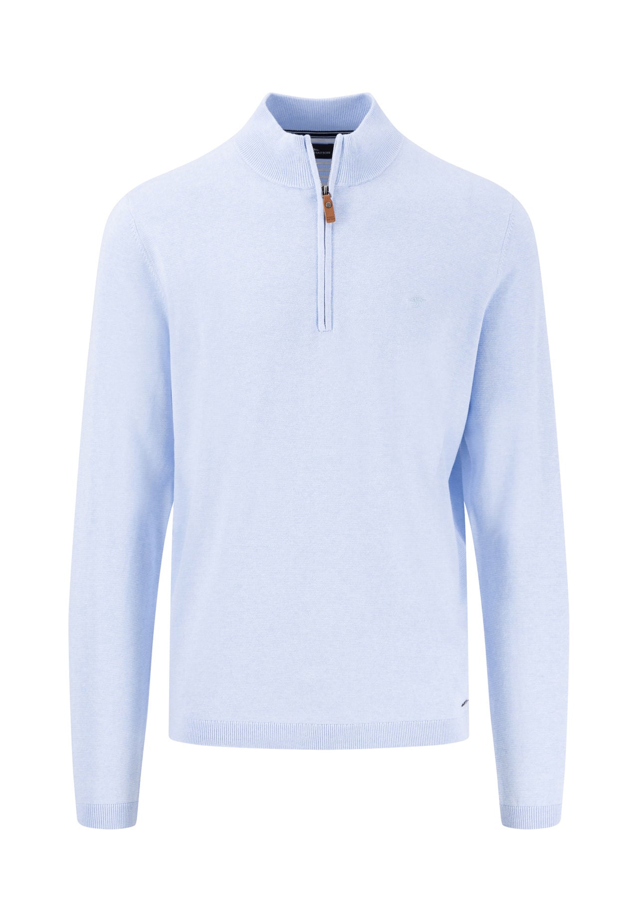 Fynch Hatton Summer Breeze Troyer Zip Sweater