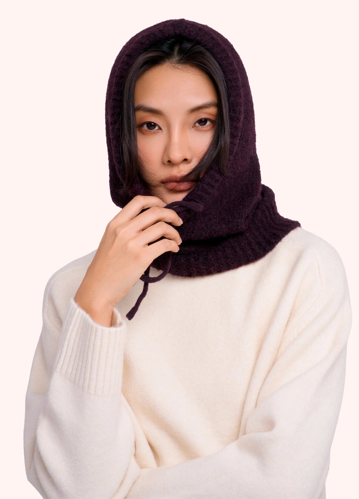 Powder Helga Snood - Damson