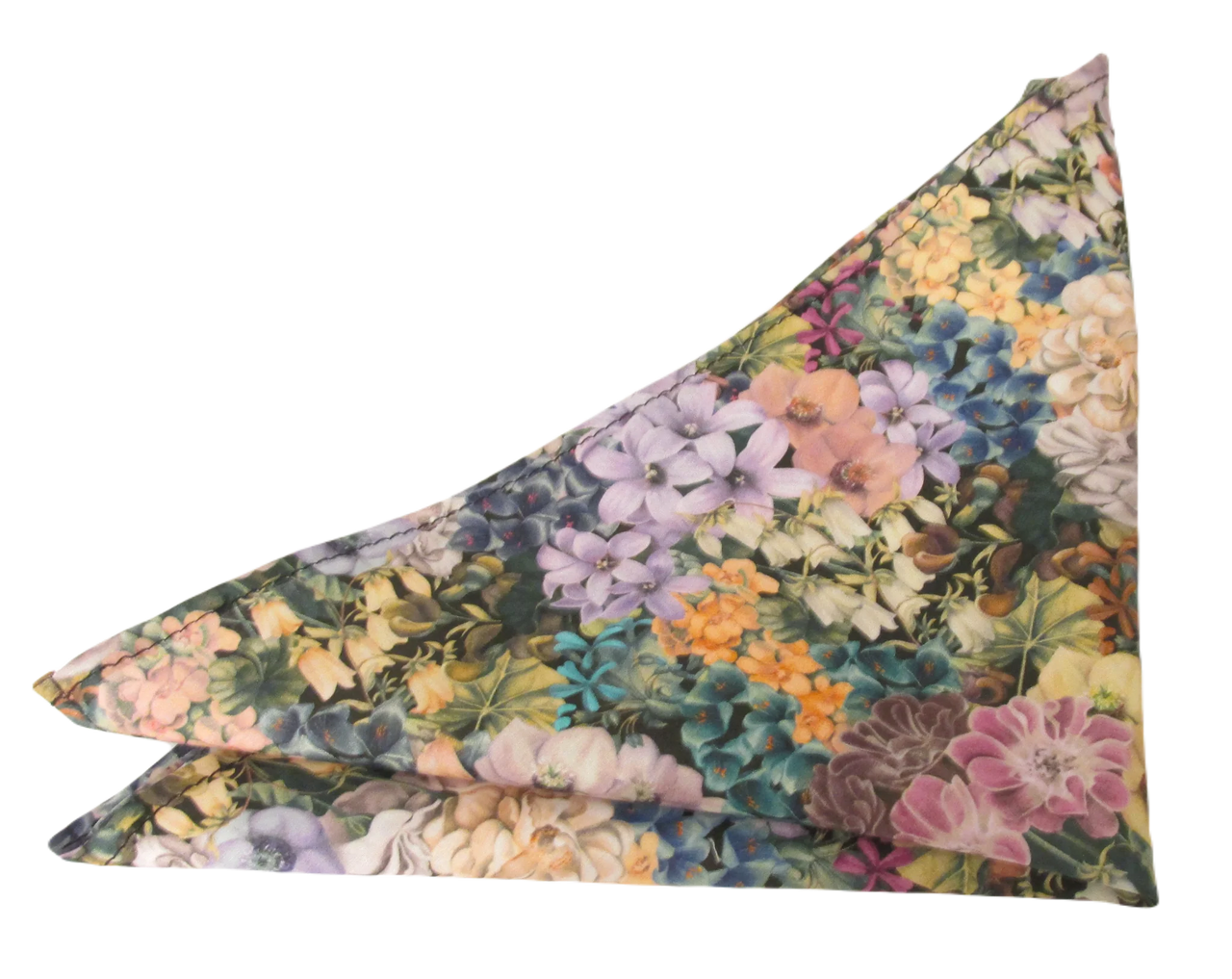 Van Buck Assorted Pocket Squares Made with Liberty Fabric - Painted Travels