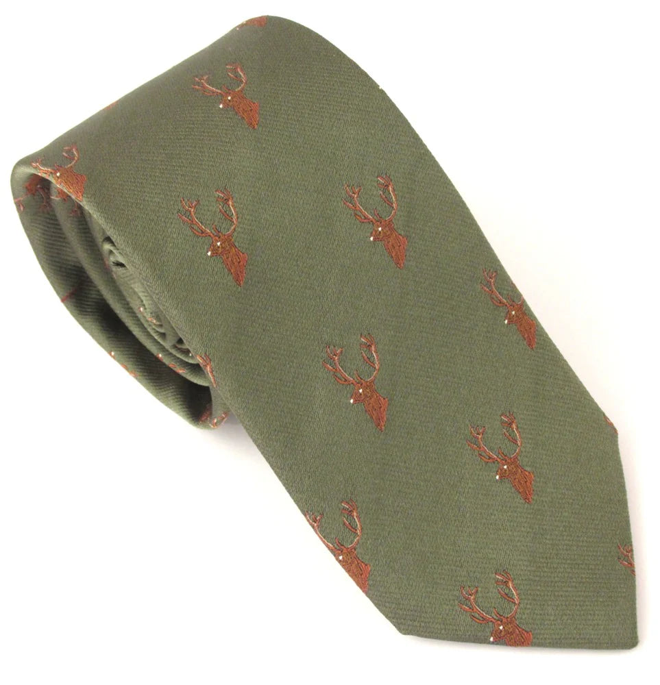 Van Buck Stag Country Silk Tie