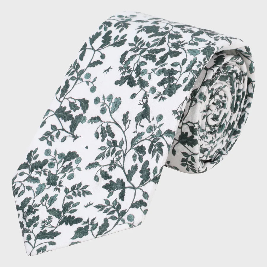Sophos Heritage Rutland Print Tie White