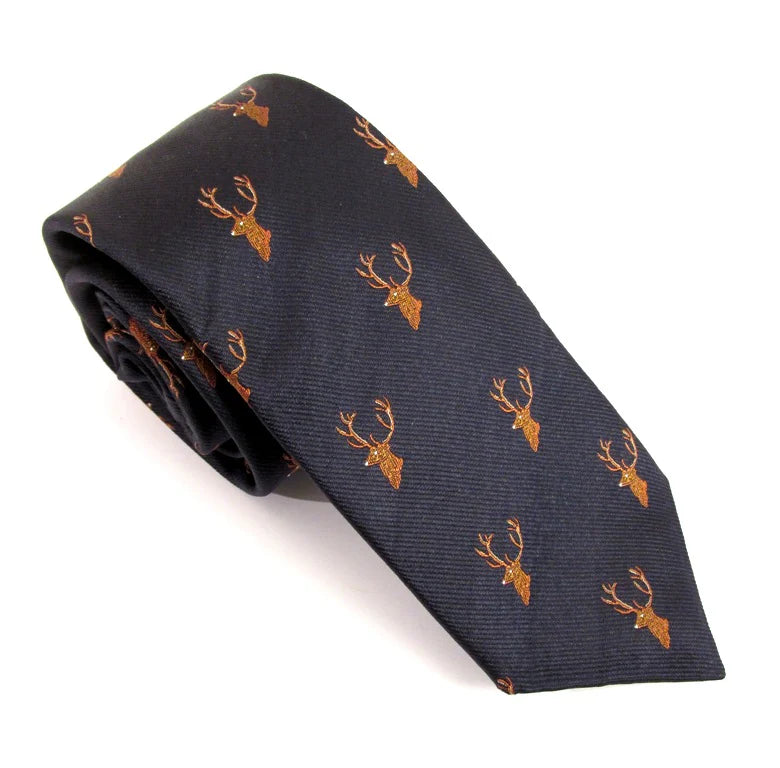 Van Buck Stag Country Silk Tie