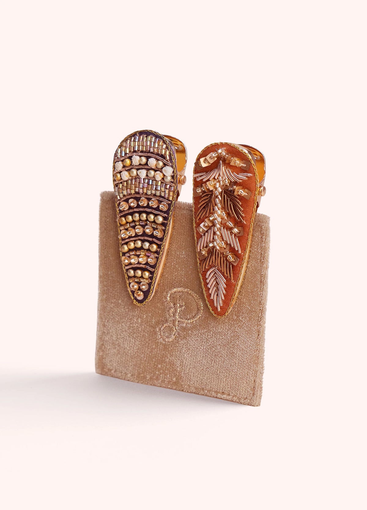 Powder Hair Clips - Deco Beads & Tree